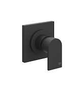 Gessi Emporio Via manzoni Смеситель для душа встраиваемый, цвет: matte black 38722#299