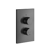 Gessi Emporio Via manzoni Смеситель для душа термостатический, цвет: matte black 38792#299