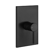 Gessi Emporio Via tortona Смеситель для душа термостатический, цвет: matte black 44662#299