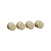 Gessi Habito Смеситель для душа термостатический, цвет: brushed brass  PVD 63436#727