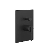 Gessi Ingranaggio Смеситель для душа встраиваемый, цвет: matte black 63577#299