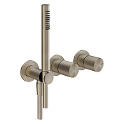 Gessi Habito Смеситель для душа встраиваемый, цвет: finox brushed nickel 70438#149