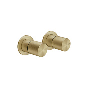 Gessi Habito Смеситель для душа термостатический, цвет: brushed brass  PVD 70679#727