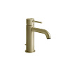 Gessi 316 Flessa Смеситель для раковины, с д/к, длина излива 12,2 см, цвет: brushed brass PVD 54001#727