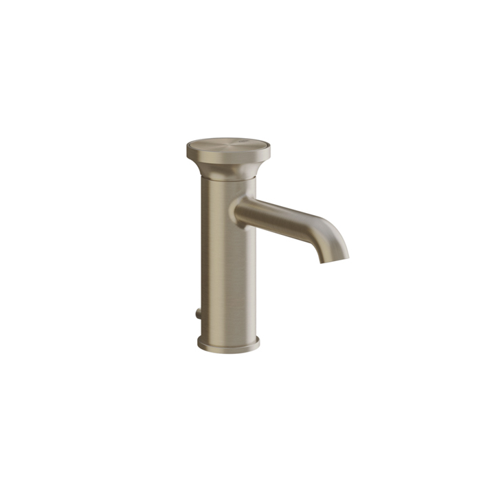 Gessi Origini Смеситель для раковины, с д/к, длина излива 13,1 см, цвет: finox brushed nickel 66001#149
