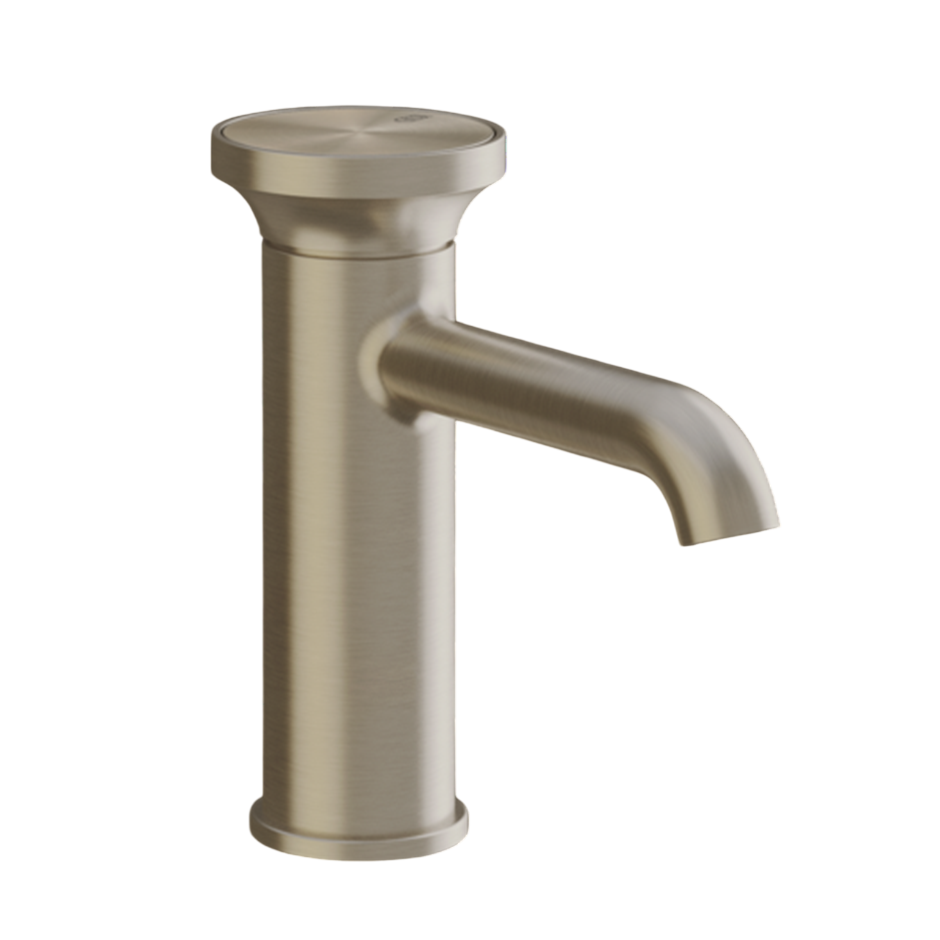 Gessi Origini Смеситель для раковины, без д/к, длина излива 13,1 см, цвет: finox brushed nickel 66002#149