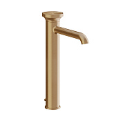 Gessi Origini Смеситель для раковины на 1 отв., высота излива 10 см, цвет: warm bronze brushed PVD 66002#726