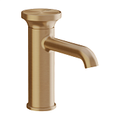 Gessi Origini Смеситель для раковины, без д/к, длина излива 13,1 см, цвет: warm bronze brushed PVD 66002#726