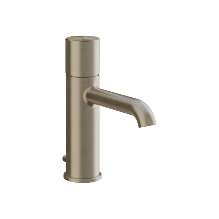 Gessi Habito Смеситель для раковины, с д/к, длина излива 13,1 см, цвет: finox brushed nickel 70001#149