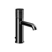 Gessi Habito Смеситель для раковины на 1 отв., высота излива 10 см, цвет: black metal  PVD 70301#706