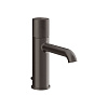 Gessi Habito Смеситель для раковины, с д/к, длина излива 13,1 см, цвет: black metal brushed PVD 70401#707