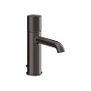 Gessi Habito Смеситель для раковины, с д/к, длина излива 13,1 см, цвет: black metal brushed PVD 70601#707