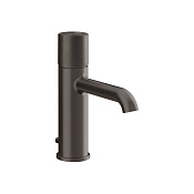 Gessi Habito Смеситель для раковины на 1 отв., высота излива 10 см, цвет: black metal brushed PVD 70601#707