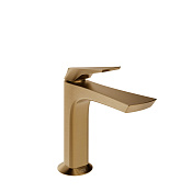 Gessi Ventaglio Смеситель для раковины на 1 отв., излив 12.1 см, цвет: warm bronze brushed PVD 72051#726