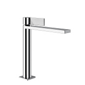 Gessi Inverso Rigato Смеситель для раковины на 1 отв., высота излива 20 см, цвет: chrome 73555#031