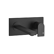 Gessi Emporio Via manzoni Смеситель для раковины встраиваемый, внешняя часть, цвет: matte black 44893#299