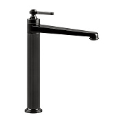 Gessi Venti20 Смеситель для раковины  на 1 отв.,  высокий, цвет: black metal  PVD 65003#706