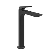 Gessi Ventaglio Смеситель для раковины  на 1 отв.,  высокий, цвет: matte black 72053#299