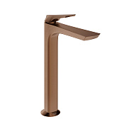 Gessi Ventaglio Смеситель для раковины  на 1 отв.,  высокий, цвет: copper brushed PVD 72053#708
