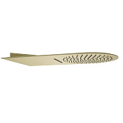Gessi Tremillimetri Верхний душ 30 см, настенный кронштейн 31.5 см, цвет: brushed brass  PVD 33073#727