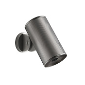 Gessi 316 Верхний душ d7,9 см, 1 вид струи, кронштейн настенный, цвет: steel brushed 57279#239