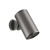 Gessi 316 Верхний душ d7,9 см, 1 вид струи, кронштейн настенный, цвет: steel brushed 57285#239