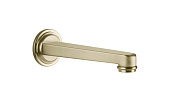 Gessi Venti20 Излив настенный 22.6 см, цвет: brushed brass  PVD 65103#727