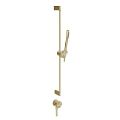 Gessi Origini Душевой гарнитур: ручной душ, держатель, шланг 150см, цвет: brushed brass  PVD 66142#727
