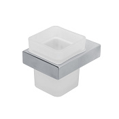 Cezares Slider Стакан с держателем, подвесной, матовое стекло, цвет: хром SLIDER-TUMS-01