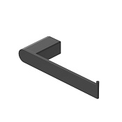 Cezares Stylus Держатель туалетной бумаги подвесной открытый, цвет: черный матовый STYLUS-PH-NOP