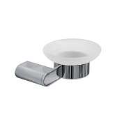 Cezares Stylus Мыльница подвесная, чаша из матового стекла, цвет: хром STYLUS-SODS-01