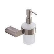 Cezares Stylus Дозатор для мыла, подвесной, колба из матового стекла, цвет: сатин STYLUS-SOIS-V-IN