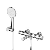 Cezares Relax Смеситель для ванны с душевым набором - ручной душ, шланг, держатель, цвет: хром RELAX-VD-01
