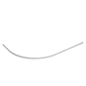 Cezares Tray Экран для поддона из алюминия правый 90x10h см, цвет: белый TRAY-AS-RH-120/90-100-SCR-R