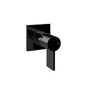 Gessi Inverso Rigato Смеситель для термостатический, цвет: black metal  PVD 73609#706