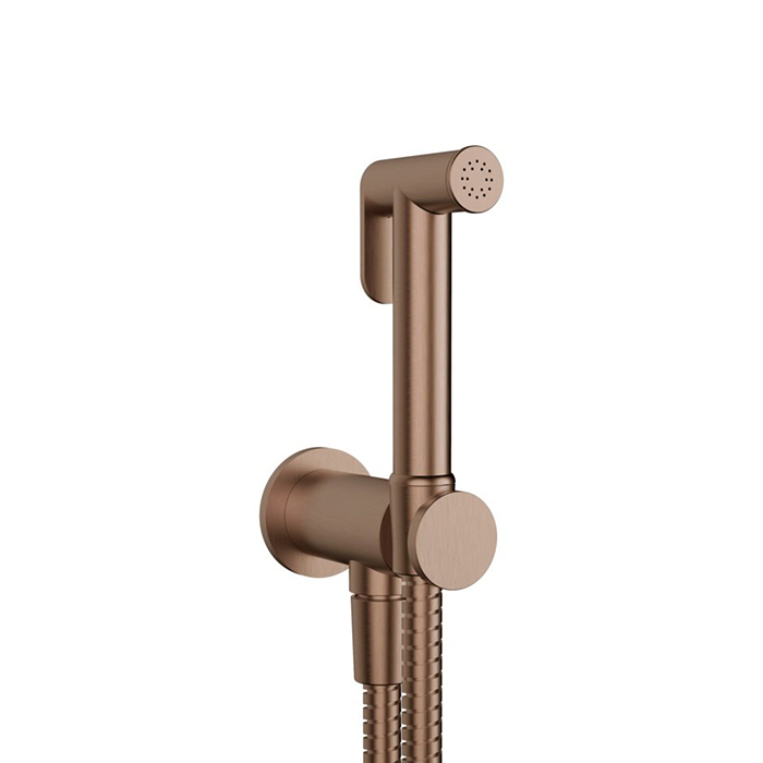 Gessi Transparenze Гигиенический душ, цвет: copper brushed PVD 14331#708