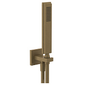 Gessi Eleganza Гигиенический душ с встраиваемой частью, цвет: antique brass 46123#713