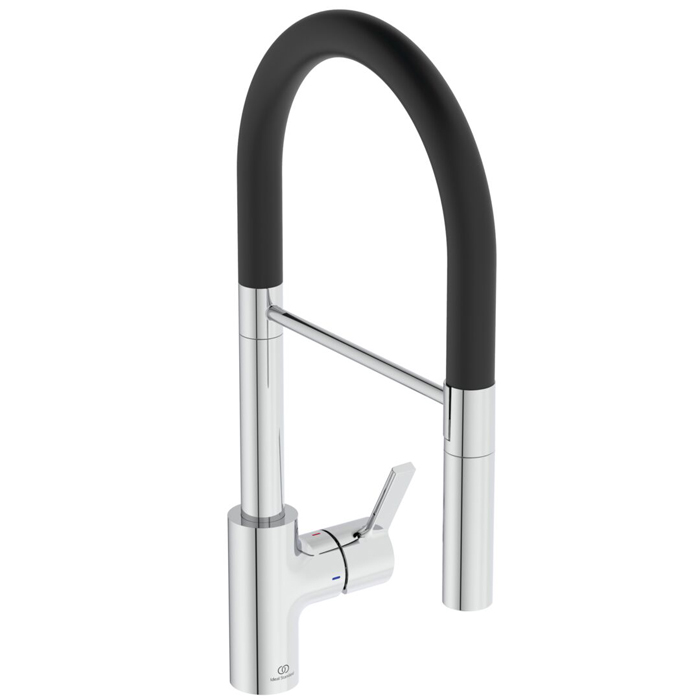 Ideal Standard Gusto Смеситель для кухни с выдвижным изливом, 2 типа струи, цвет: chrome BD417AA