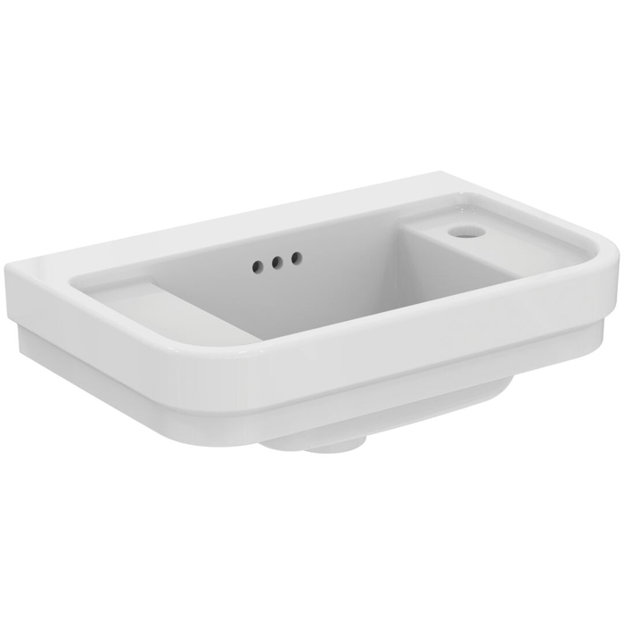 Ideal Standard Calla Раковина подвесная 50х32 см, смеситель справа, без д/к, цвет: белый глянец E223401