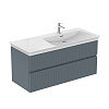 Ideal Standard Finesse Тумба под раковину, 120х55х50h см, левое крыло, цвет: matt ashblue lacquered E3448UQ