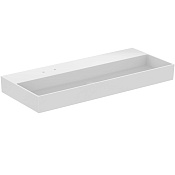 Ideal Standard Solos Раковина подвесная 121,5х51,5 см, 2 отверстия, без д/к, цвет: белый глянец T536801