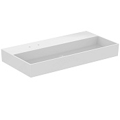 Ideal Standard Solos Раковина подвесная 101,5х51,5 см, 2 отверстия, безд/к, цвет: белый глянец T537001