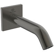 Ideal Standard Joy Излив настенный для раковины 17 см, цвет: PVD magnetic grey BD170A5