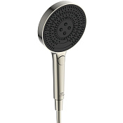 Ideal Standard Solos Ручной душ, 3 вида струи (Rain, Silkrain, Active), цвет: PVD silver storm A7896GN