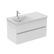 Ideal Standard Finesse Тумба под раковину, подвесная 100х55х50,5h см, правое крыло, цвет: белый мат. E3445Y1