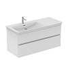 Ideal Standard Finesse Тумба под раковину, подвесная 120х55х50,5h см, правое крыло, цвет: белый мат. E3447Y1