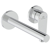 Ideal Standard Ceralife Смеситель для раковины встр., внешняя часть, излив 18 см, цвет: chrome BE019AA