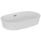 Ideal Standard Ipalyss Раковина чаша 60x12x38h см, с переливом, без д/к, цвет: белый глянцевый E139701