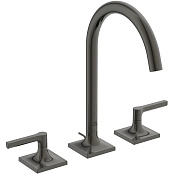 Ideal Standard Joy Смеситель для раковины с д/к, на 3 отвер., излив 16,8 см, цвет: PVD magnetic grey BD144A5