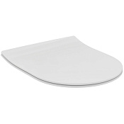 Ideal Standard La Dolce Vita Крышка-сиденье для унитаза, микролифт, крепл. хром, цвет: белый глянец E266701
